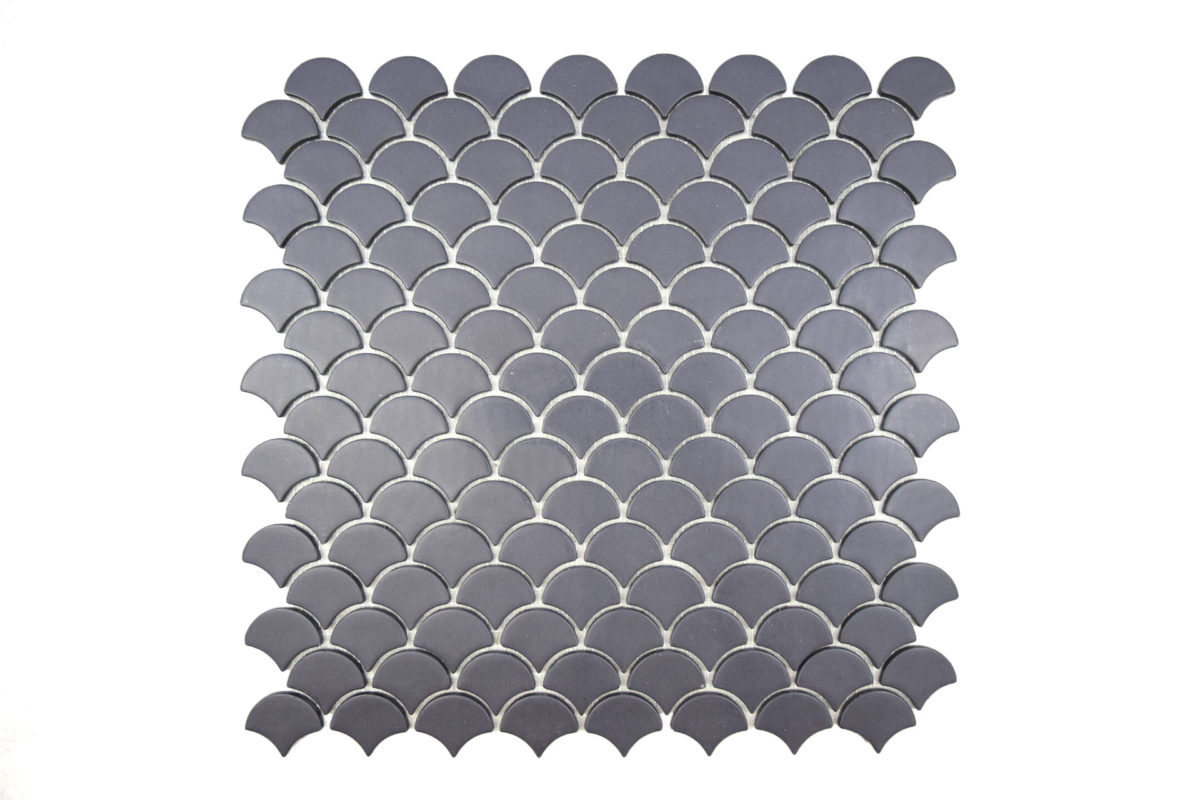 Gresite Escama Negro Mate