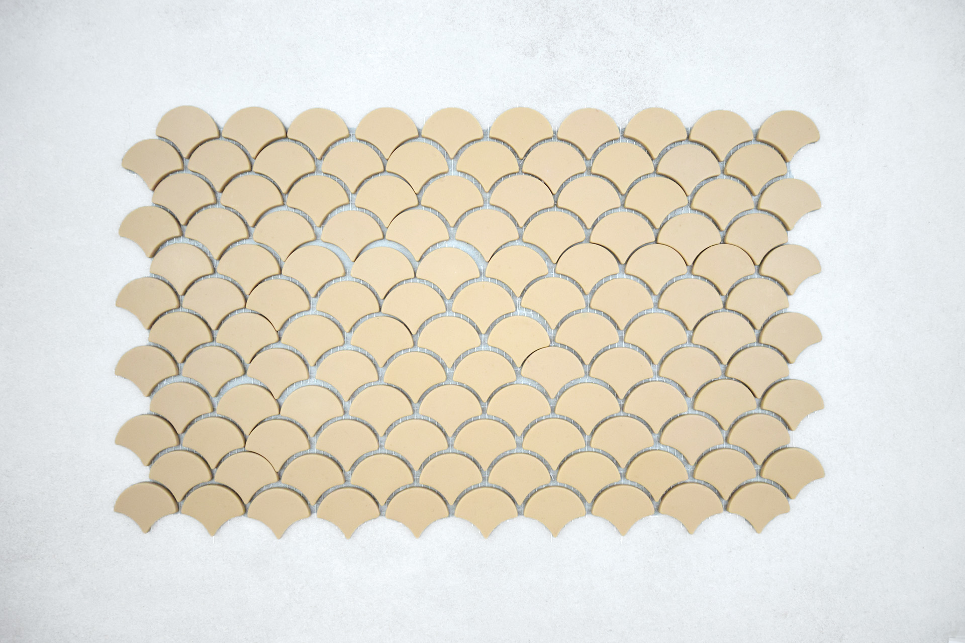 Gresite Escama Beige Mate