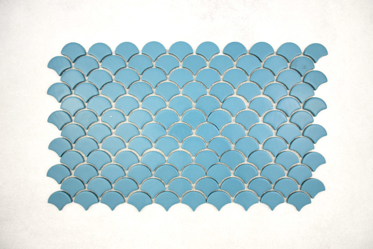 Gresite Escama Verde Mate