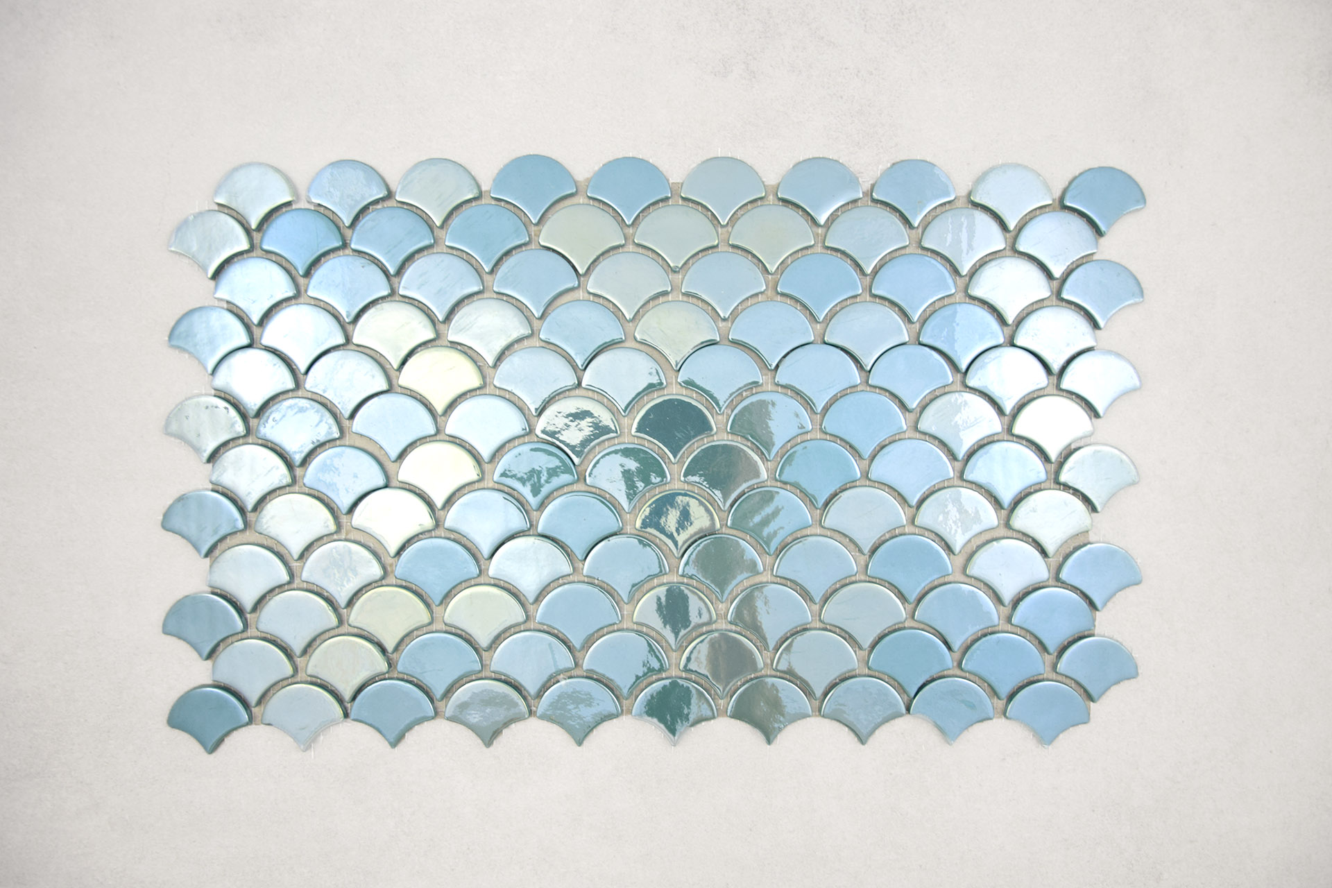 Gresite Escama Turquesa Brillo