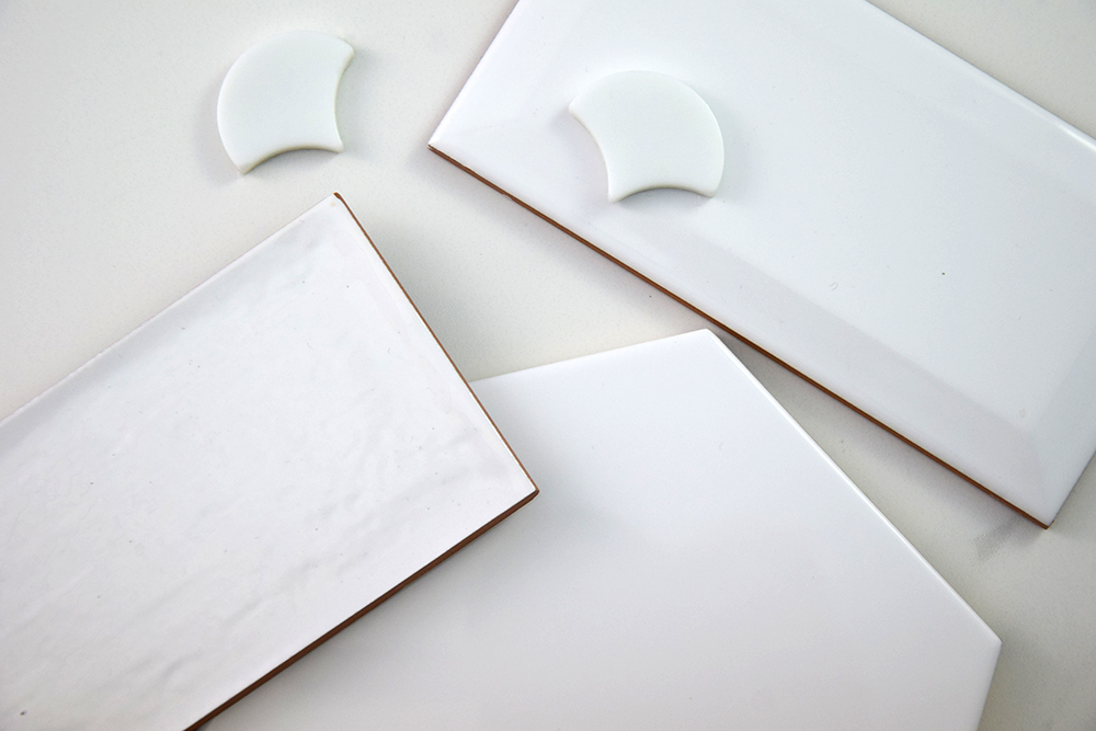 Azulejos blancos para baños