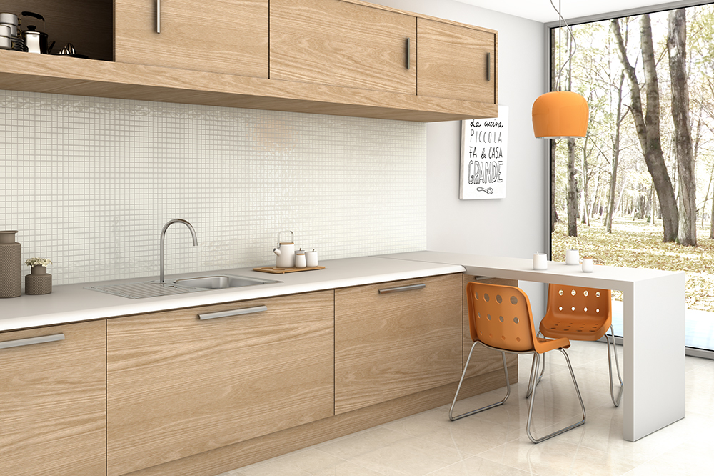 Gresite Blanco Cuadrado