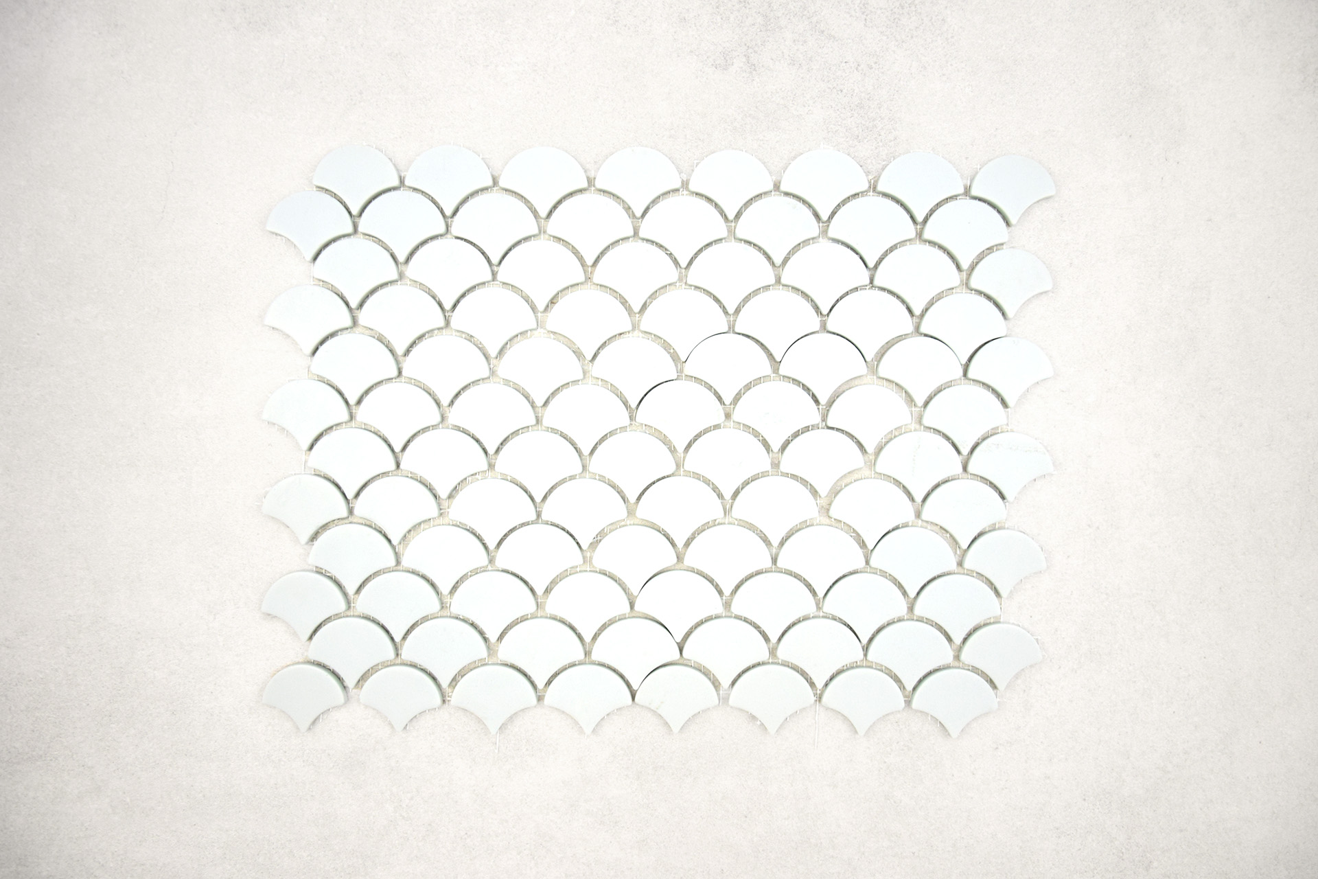 Gresite Escama Azul Claro Mate