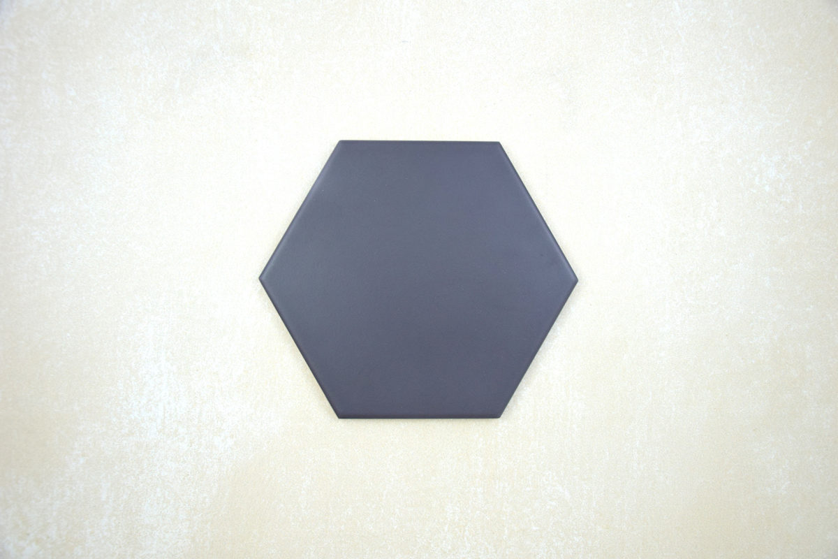 Hexágono Mate Grafito