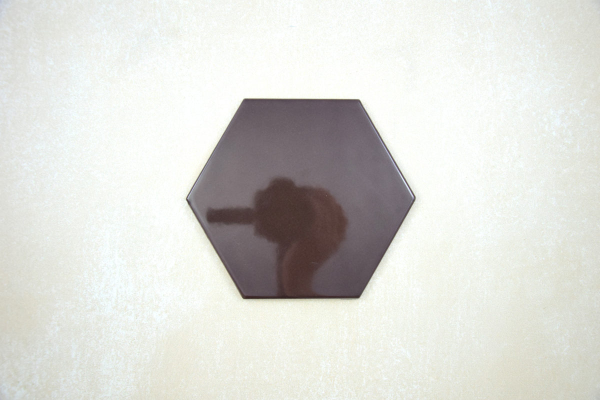 Hexágono Chocolate Brillo