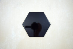 Hexágono Negro Brillo