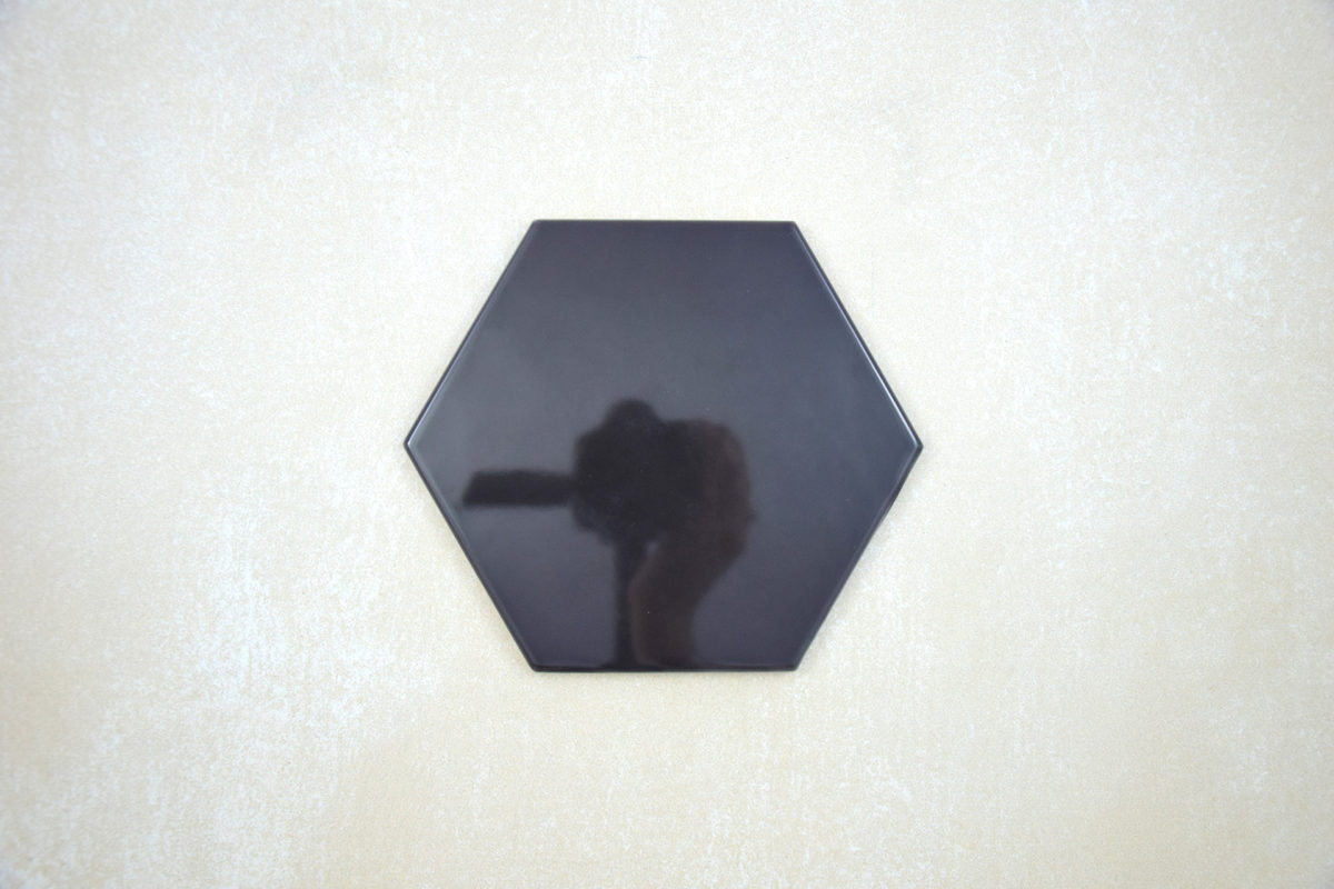 Hexágono Grafito Brillo