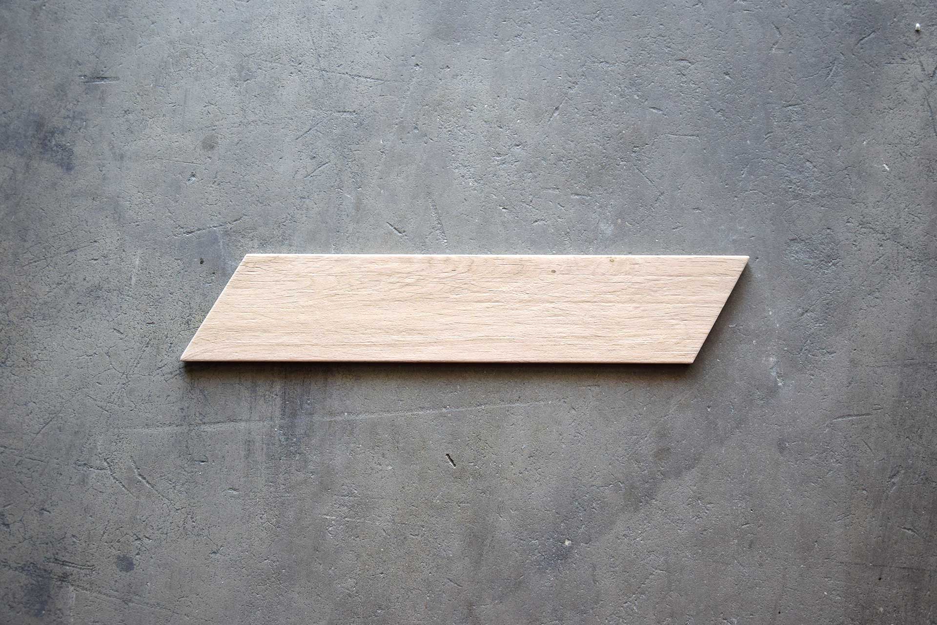 Pieza Chevron Madera Nogal