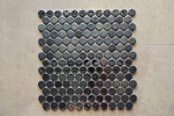 Gresite Redondo Negro Brillo