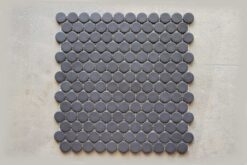 Gresite Redondo Negro Mate