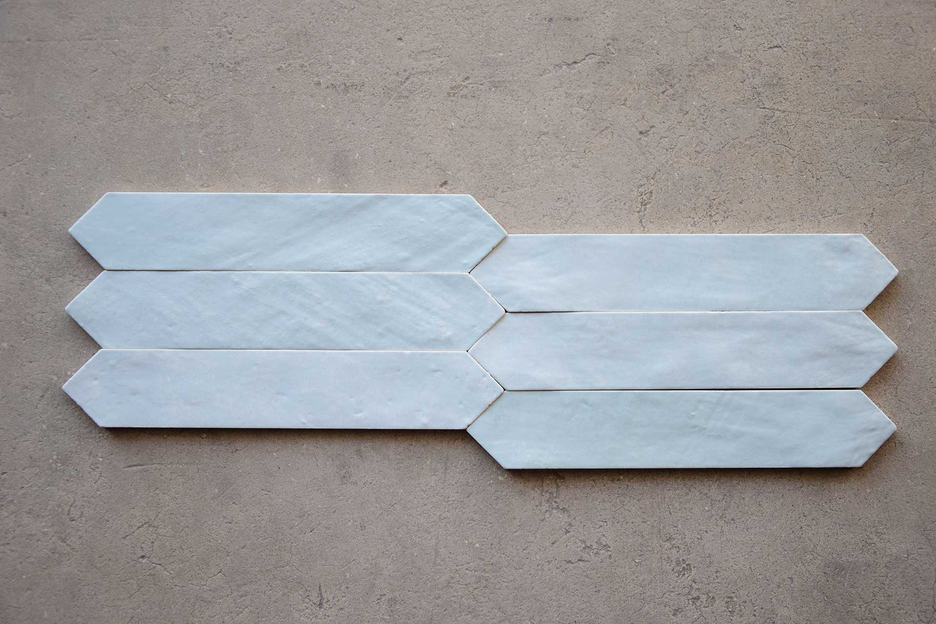 Azulejo Losanga Azul Mate