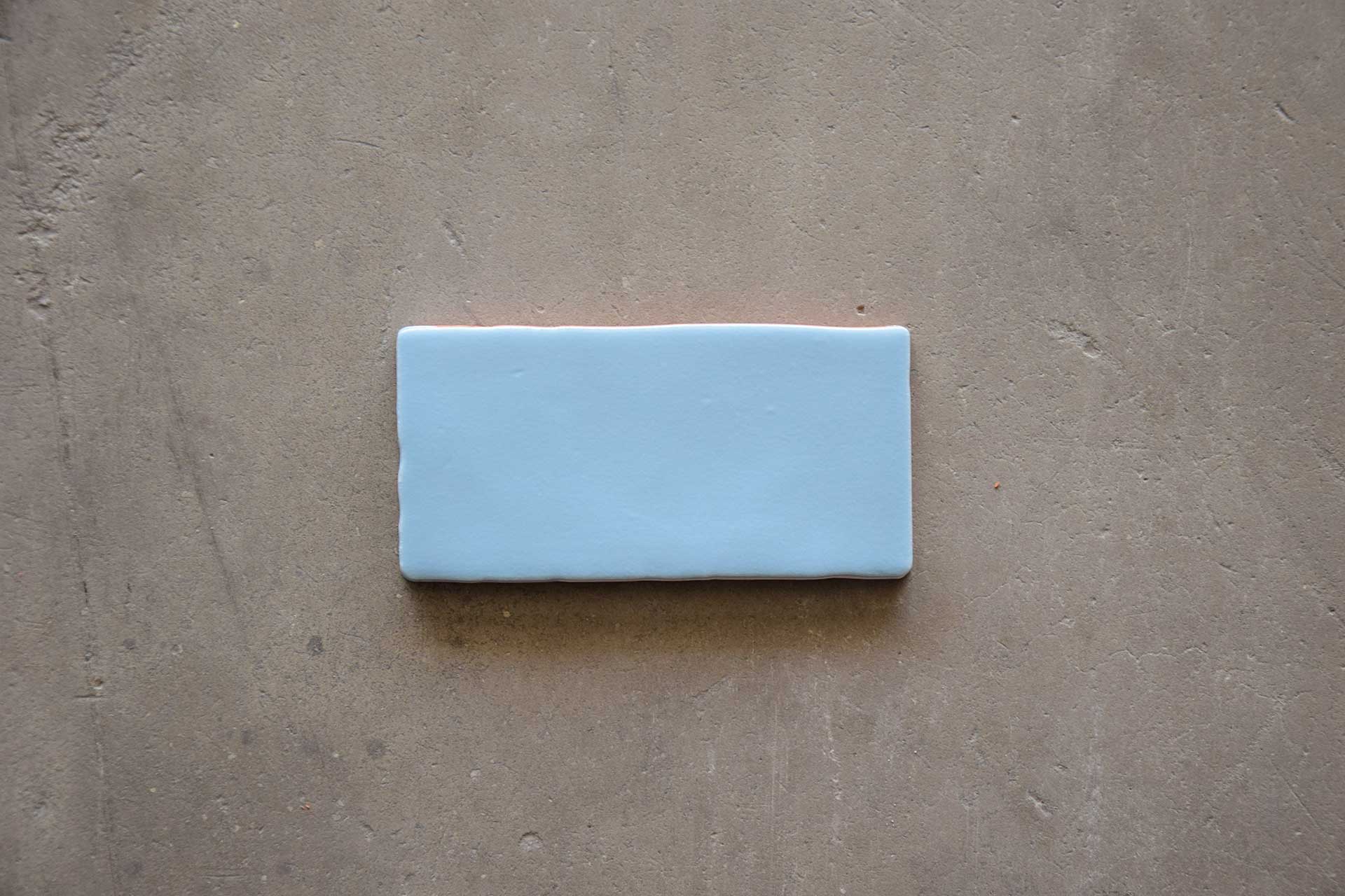 Azulejo antiguo pastel cielo individual