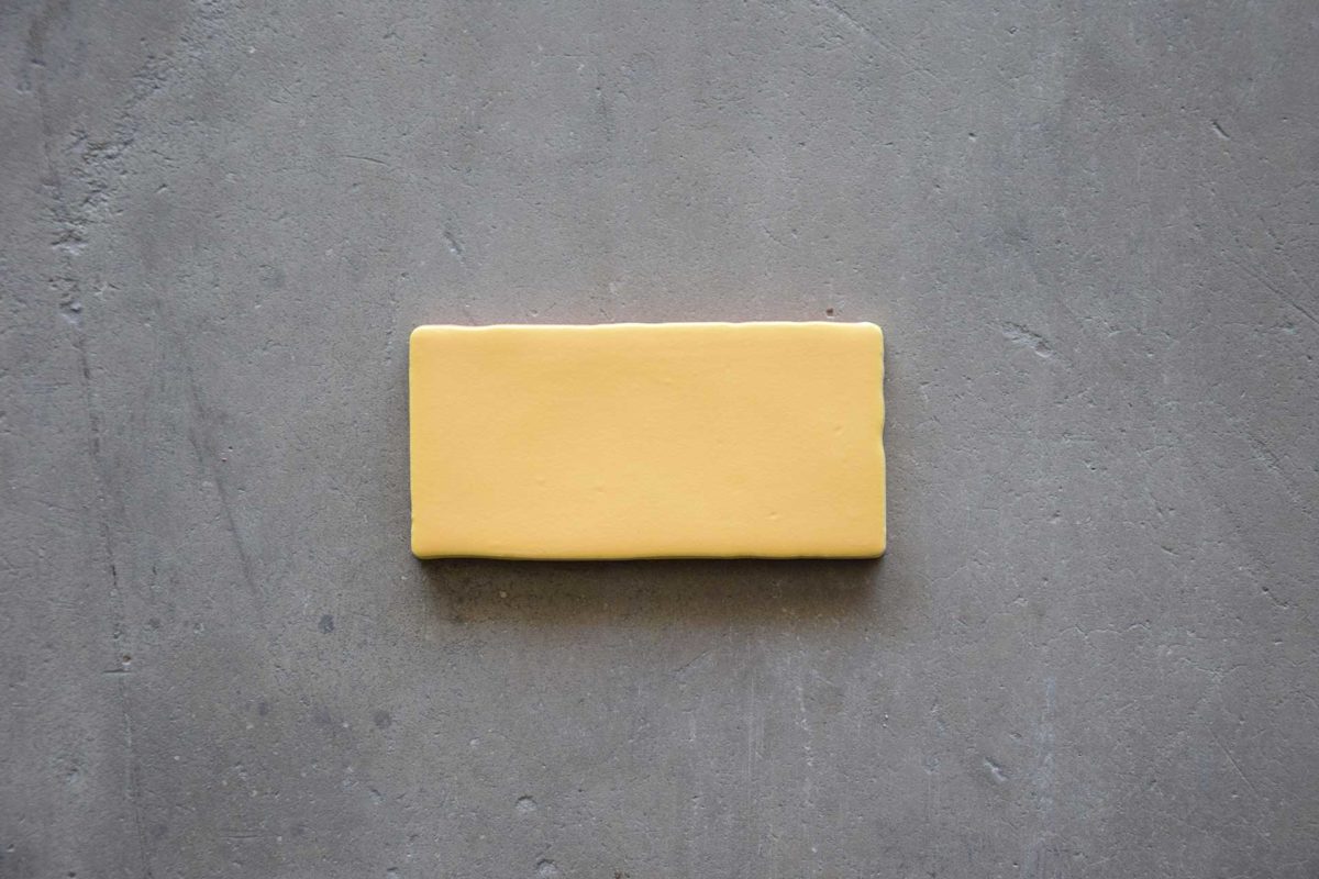 Azulejo Antiguo Pastel Mostaza