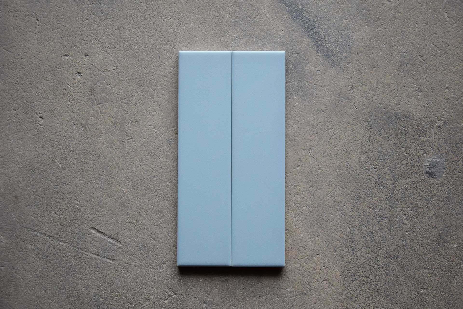 Porcelánico Brick Azul Mate
