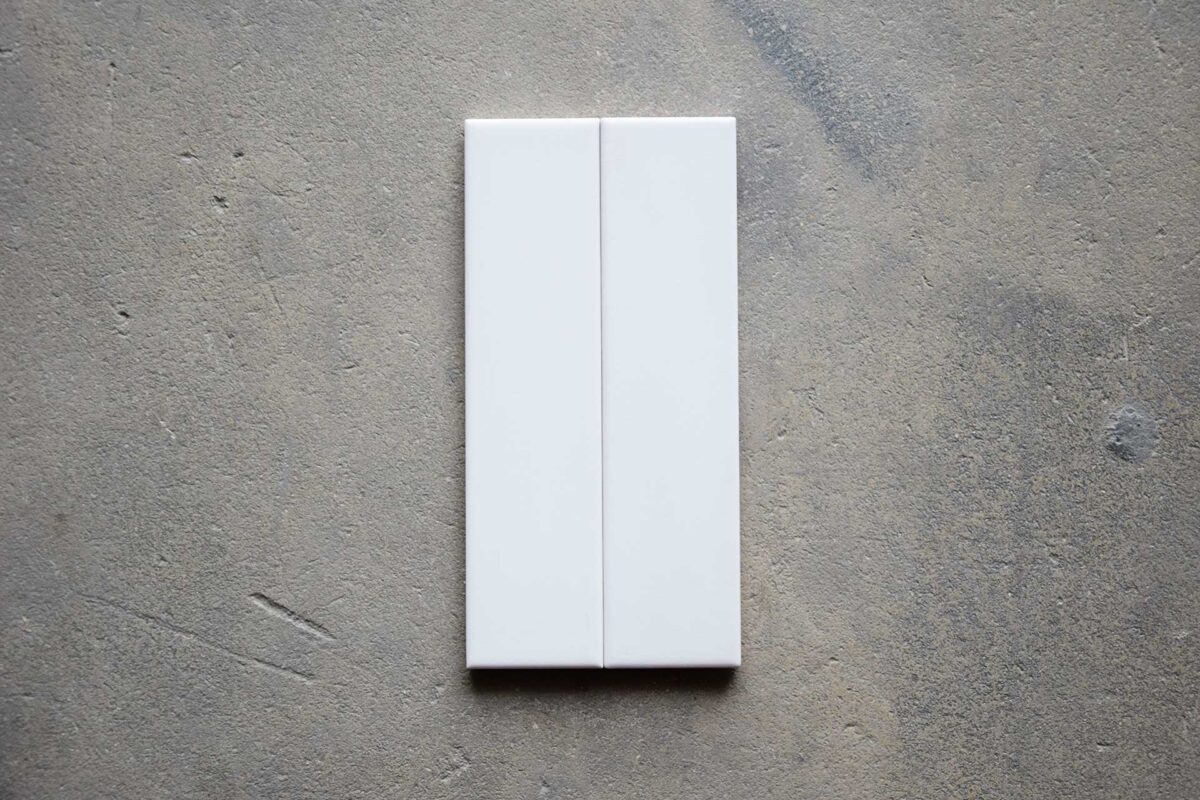 Porcelánico Brick Blanco Mate