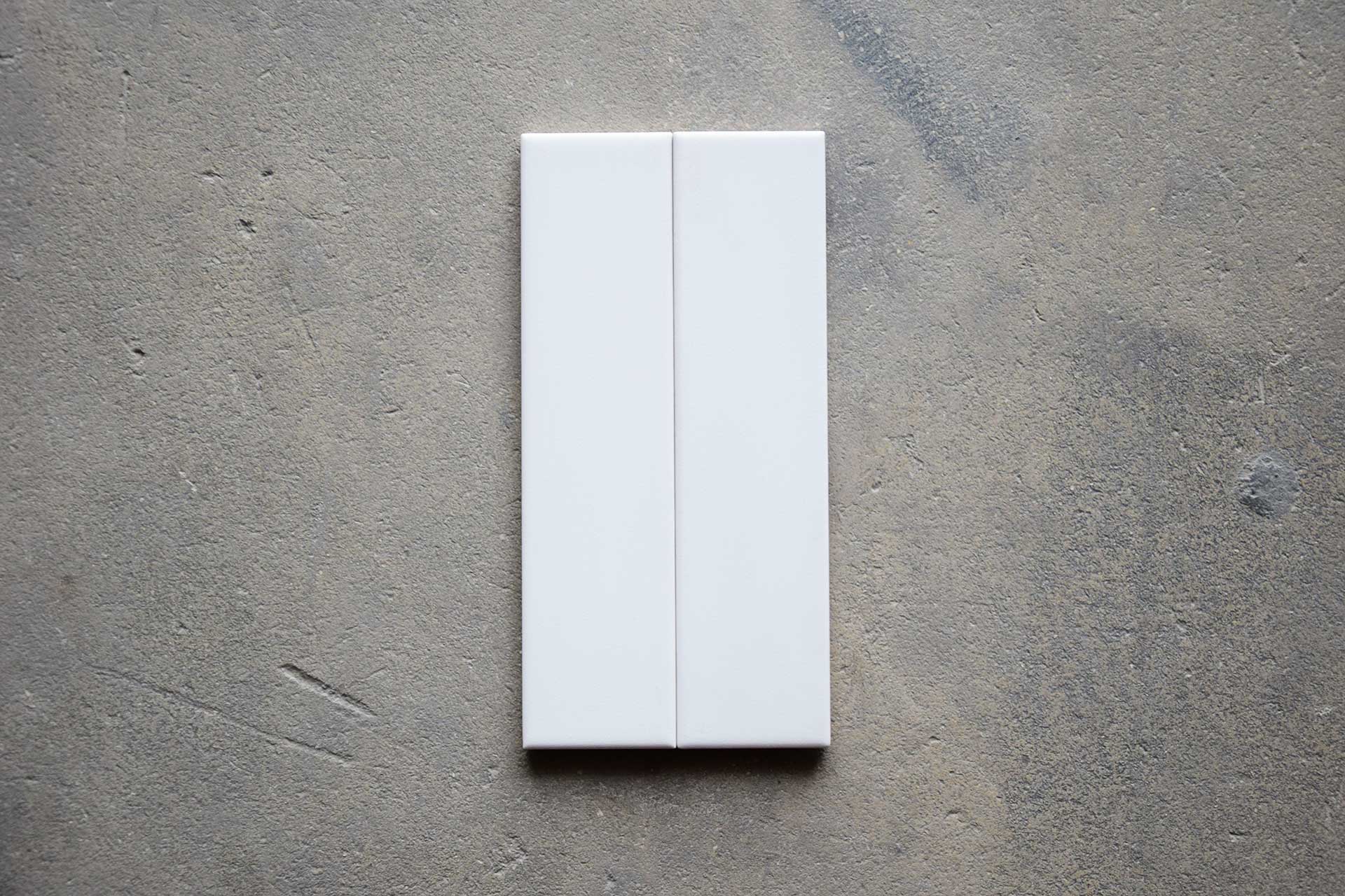 Porcelánico Brick Blanco Mate