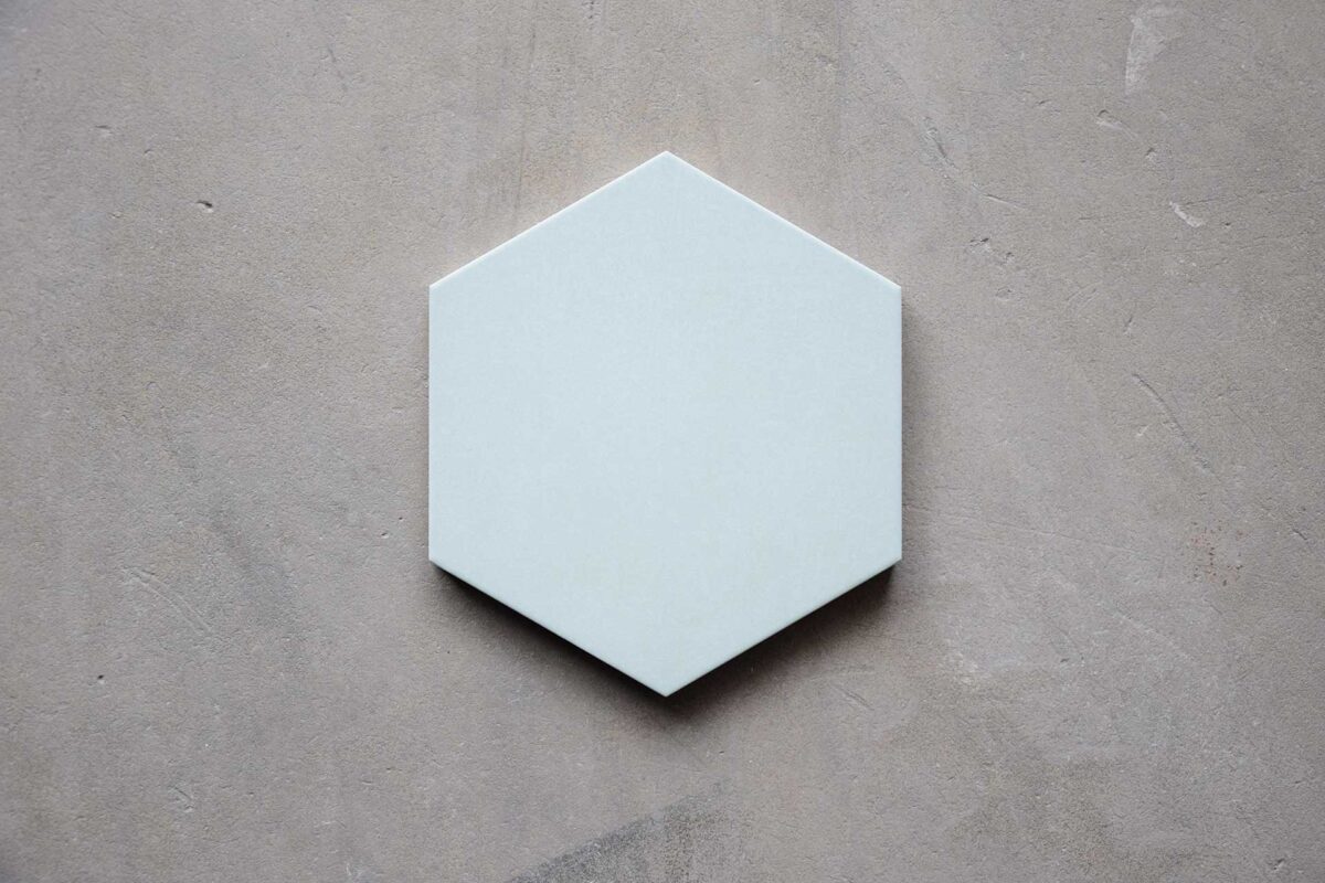 Porcelánico Hexagonal Origami Aquaturquesa