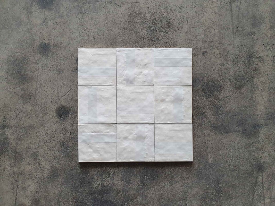 Azulejo porcelánico nelly blanco 15x15