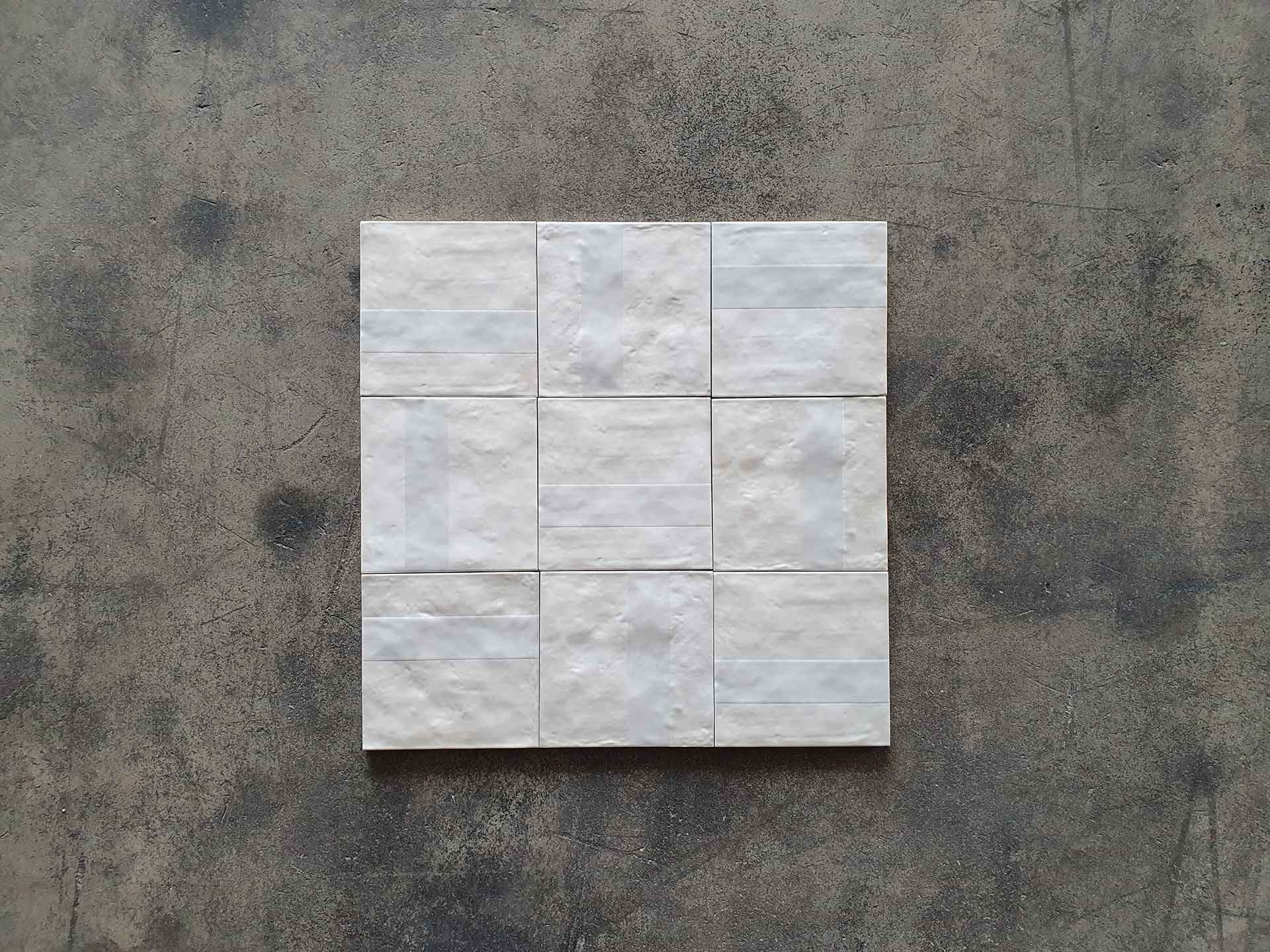 Azulejo porcelánico nelly blanco 15x15