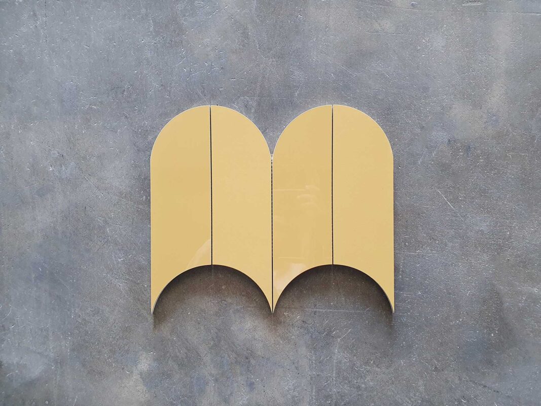 malla escama porcelánico amarillo mix