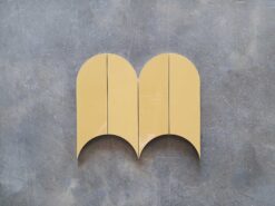 malla escama porcelánico amarillo mix