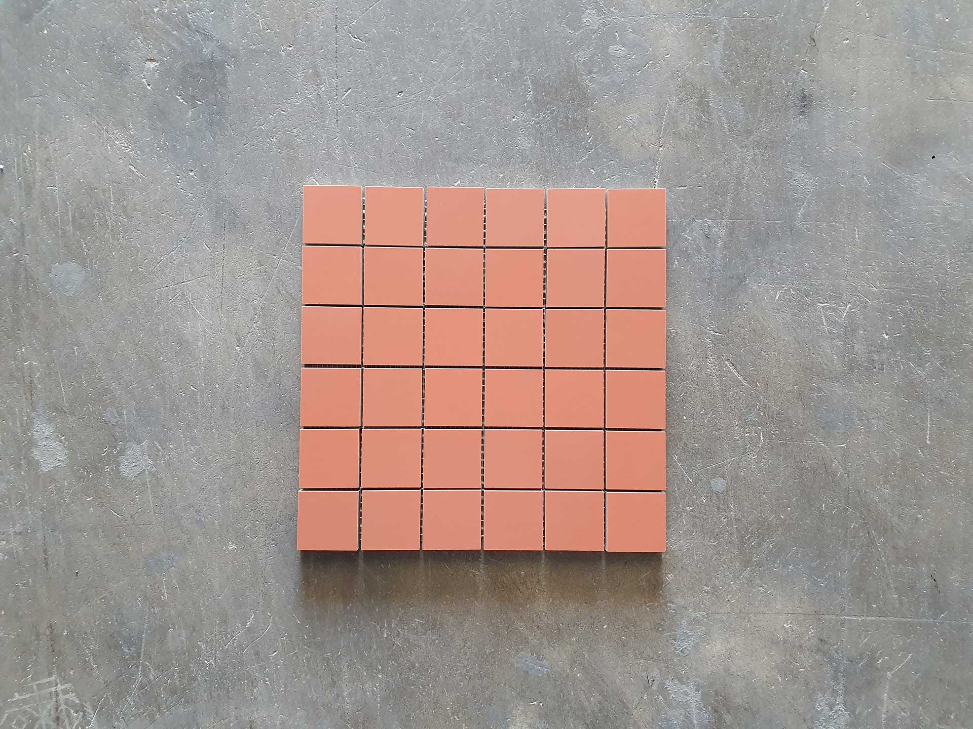 Malla porcelánico Rouge Mate 30x30