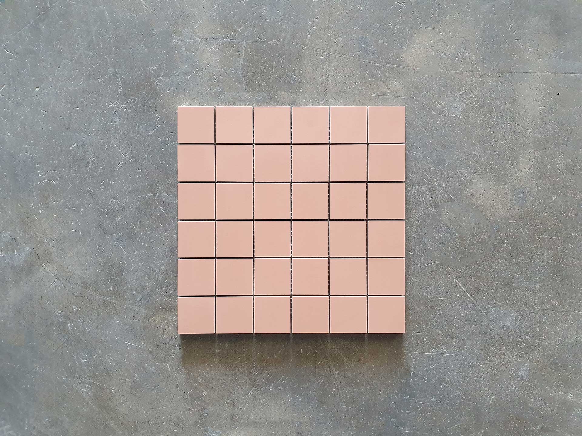 Malla porcelánico terracota mate