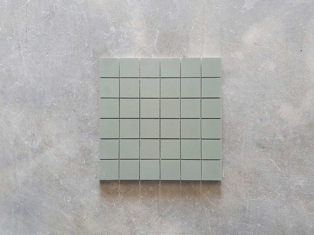 Malla porcelánico Verde Mate