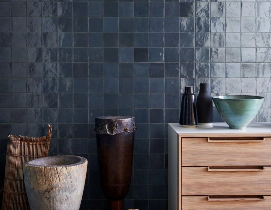 Inspiración en azulejos online para baños con diseño