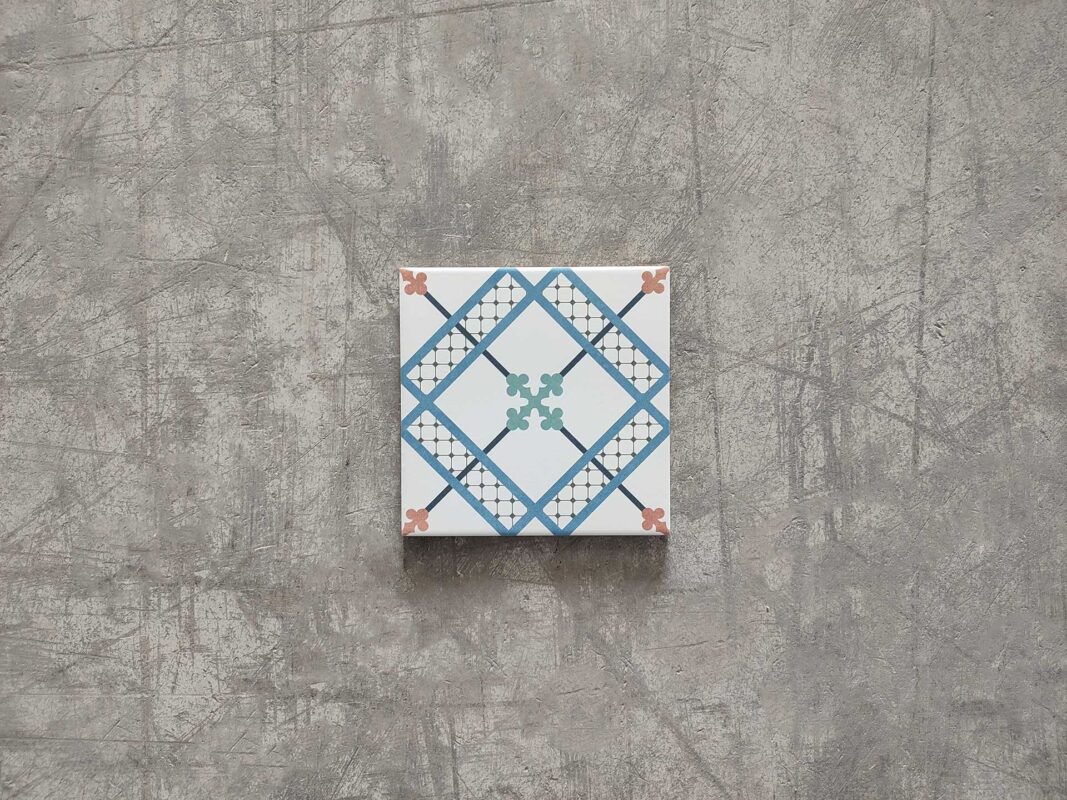 azulejo porcelánico hidráulico decorativo