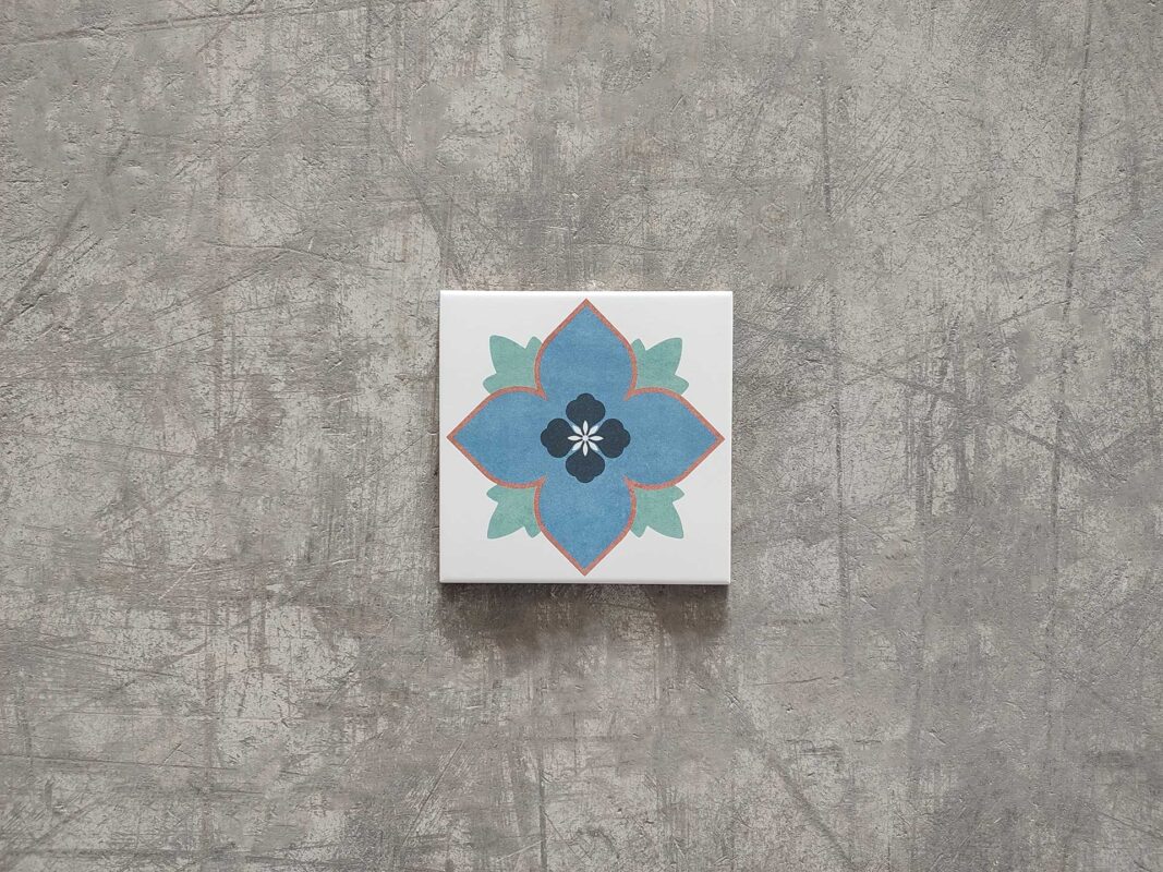 baldosa hidráulica decorativa moderna