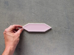 Azulejo alfardon rosa 5x18