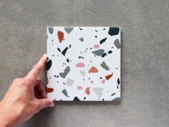 Azulejo Porcelánico Terrazo Pastel 20x20